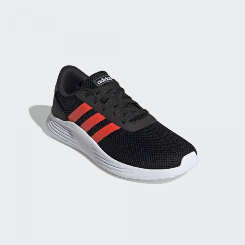 Sepatu Senakers Running Pria Original Adidas Lite Racer 2.0 Black/Red EG9831
