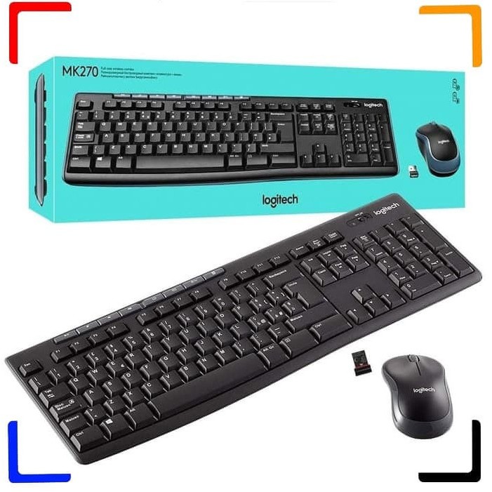 Ready Gan LOGITECH WIRELESS COMBO KEYBOARD &amp; MOUSE MK 270R / MK270R