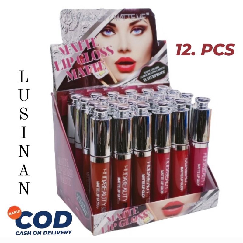 Lusinan | Lip Gloss HB Matte NO Y2023 [ 12 pcs ]