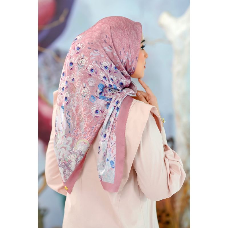 Preloved buttonscarves ederra dusty rose