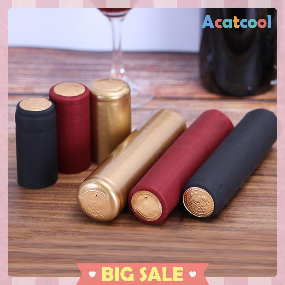 50pcs Tutup Botol Wine Bahan Plastik