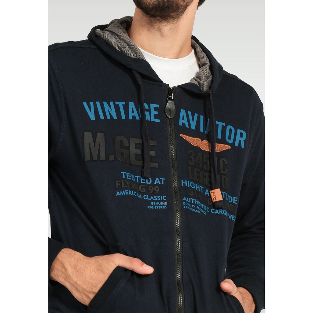 Sweater Hoodie MGEE Original Jumper 003 Navy