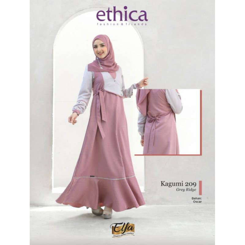 GAMIS ETHICA TERBARU KAGUMI 209 GREY RIDGE