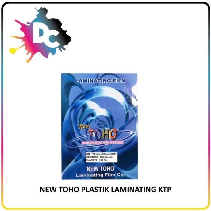 

$+$+$+$+] Plastik Laminating Kartu KTP / ID Card / Laminating Film merk TOHO