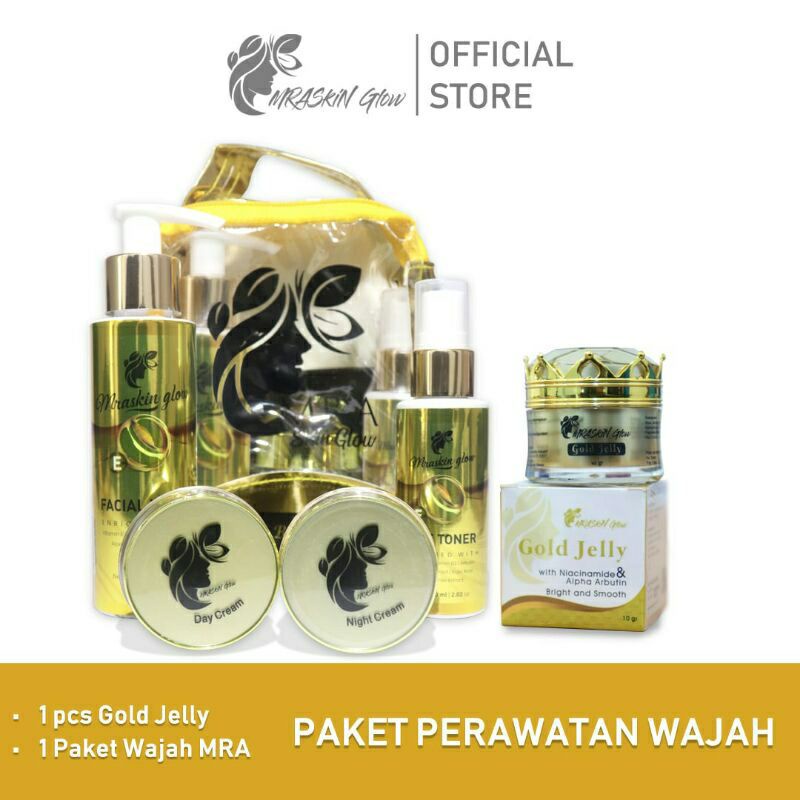 FF Paket Cream Pemutih Wajah Permanen Aman Cepat by MRASKIN GLOW / MRA SKIN GLOW / BISA ECER ORI 100%