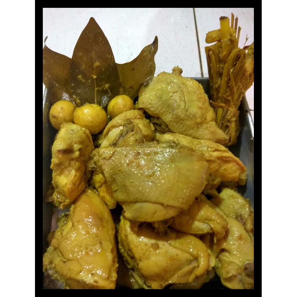 

Ayam Ungkep Bumbu Kuning/Ayam Ungkep/Ayam Potong Terjamin