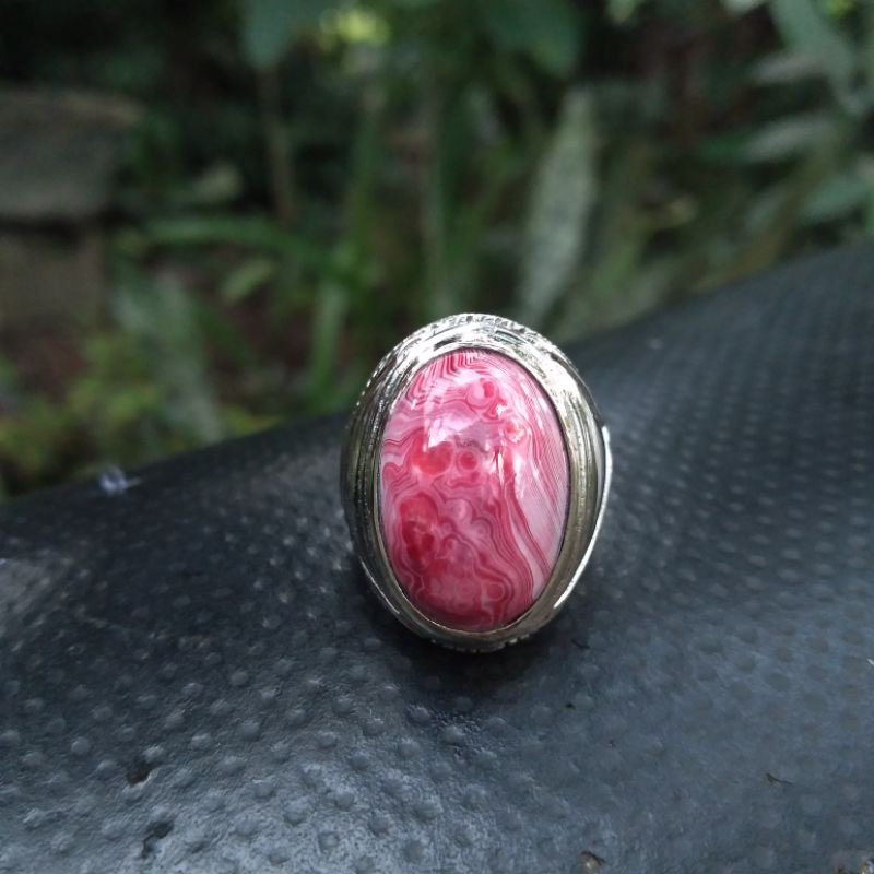 batu rubah merah banyuwangi motif bagus