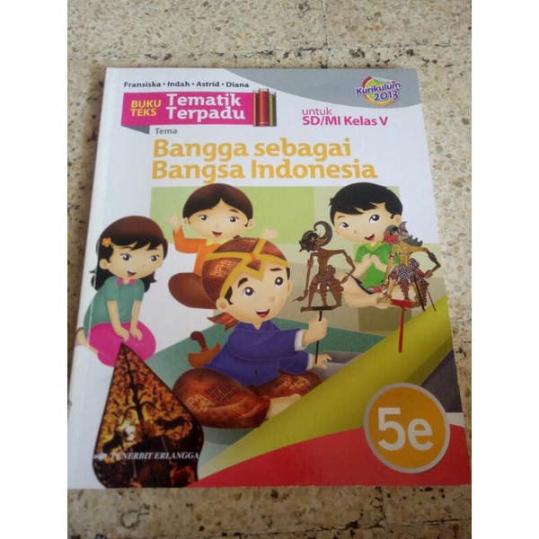 BUKU TEMATIK Erlangga TERPADU KELAS 5 SD (5E)