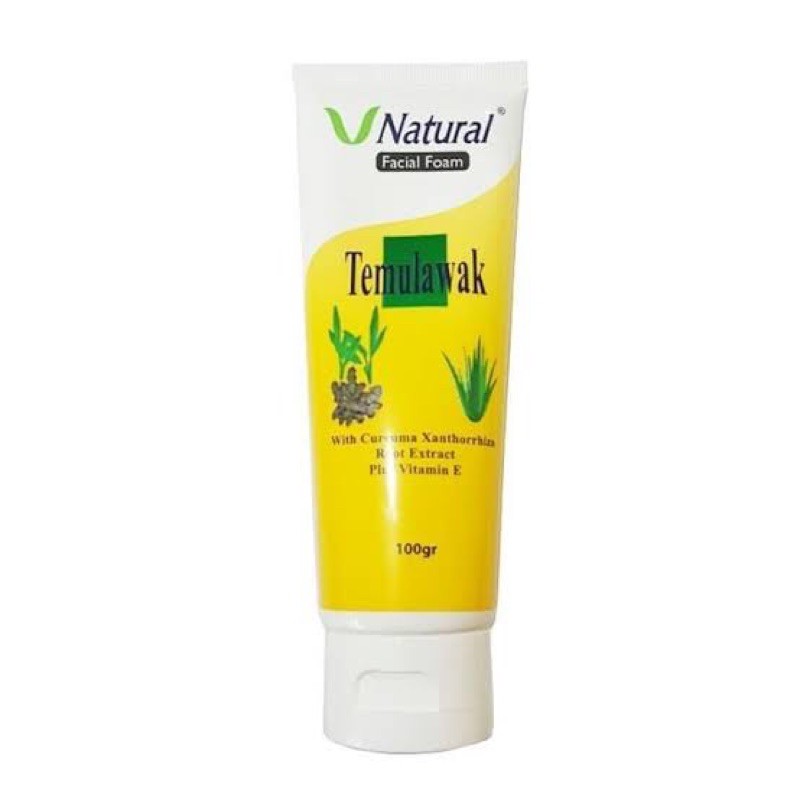 Facial Foam V Natural Temulawak