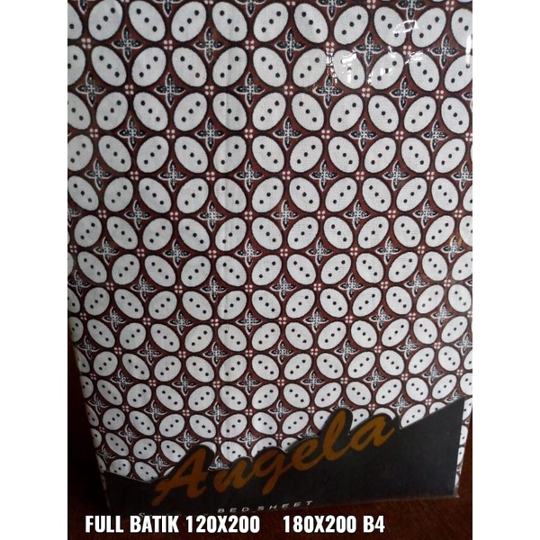 Sprei Batik Kain Jarik Angela BTC Solo 180x200x20 cm Sarban 4 Sargul 2 B4