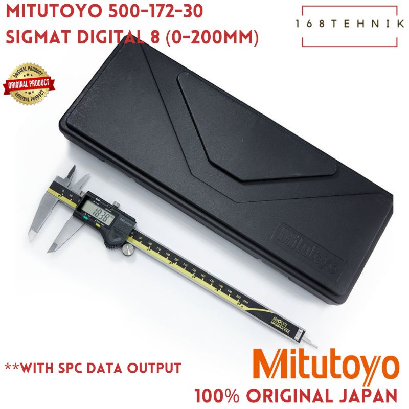 Sigmat Digital Caliper 8 inch MITUTOYO 500-172-30 / Sigmat 200MM