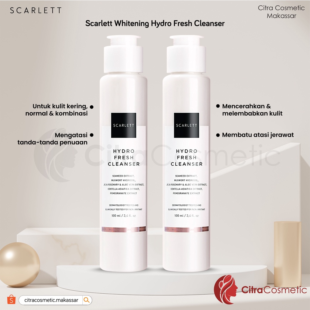 Scarlett Age Delay Series | Cleanser | Eye Serum | Moisturizer | Serum | Toner