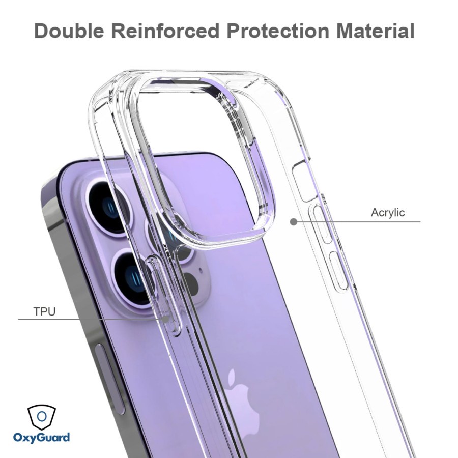 Oxyguard Proguard Clear Case Iphone 14 Pro Max Casing Iphone 14 Plus