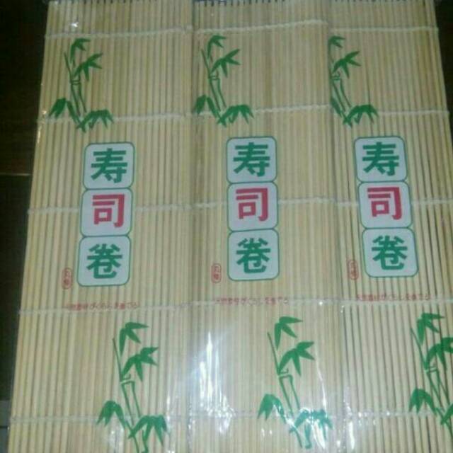 tikar sushi bambu sushimat Makisu roller bamboo sushi bambu nori rumput laut penggulung sushimat roller sushi bamboo