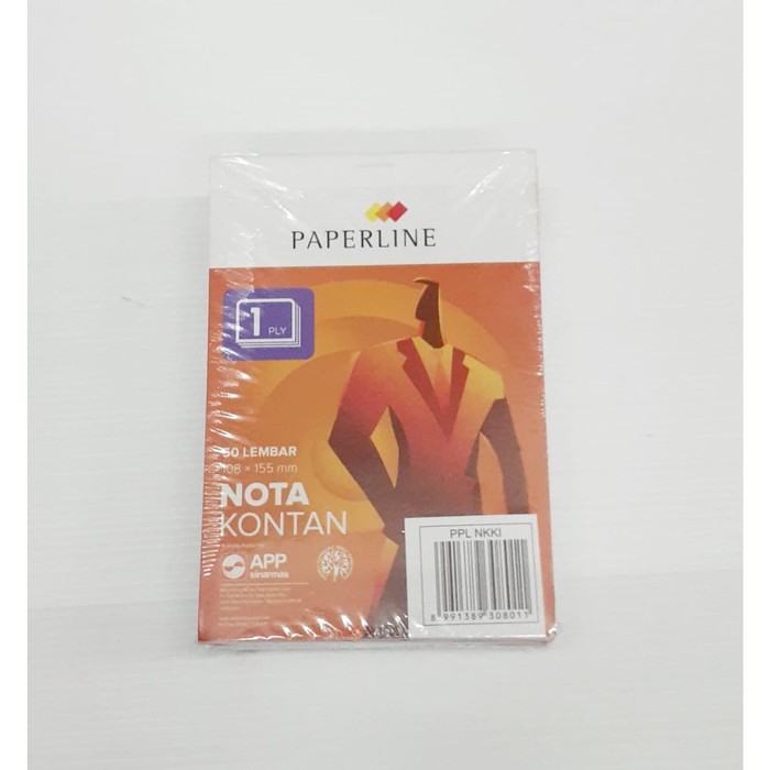 

NOTA KONTAN PAPERLINE KECIL 1 PLY 50 LEMBAR 108 x 155mm | STATIONERY