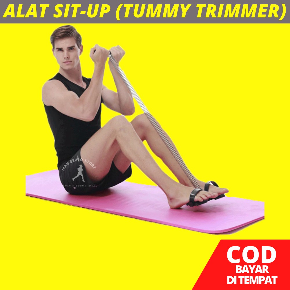 ALAT FITNESS DI RUMAH ALAT OLAHRAGA ALAT FITNES TUMMY TRIMMER HG09