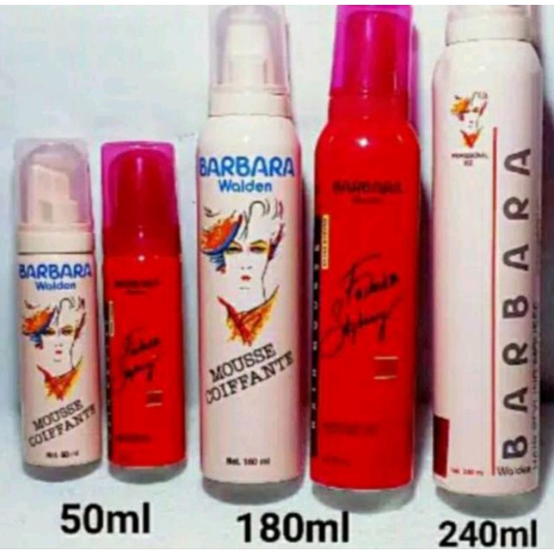 BARBARA WALDEN HAIR MOUSSE
