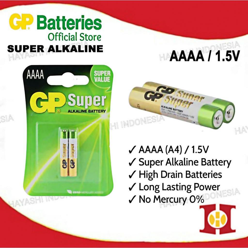 Baterai Batre Battery AAAA A4 1.5V Alkaline E96 LR61 Stylus Pen Tablet