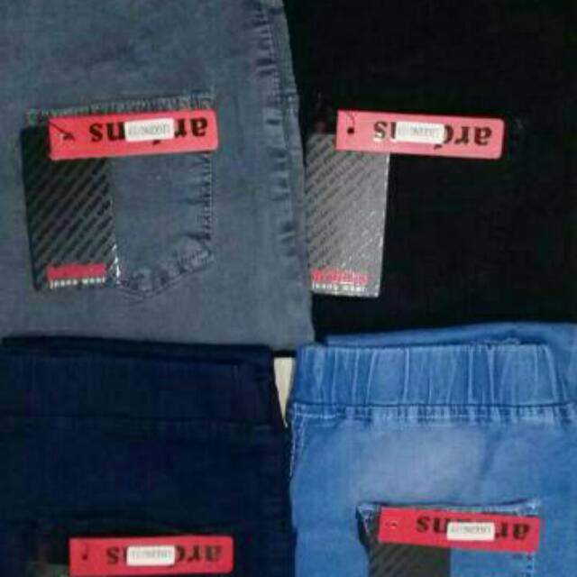 TERBARU Celana Wanita Size Jumbo Jeans Skinny softjeans Legging Pinggang Karet Melar Anti Begah