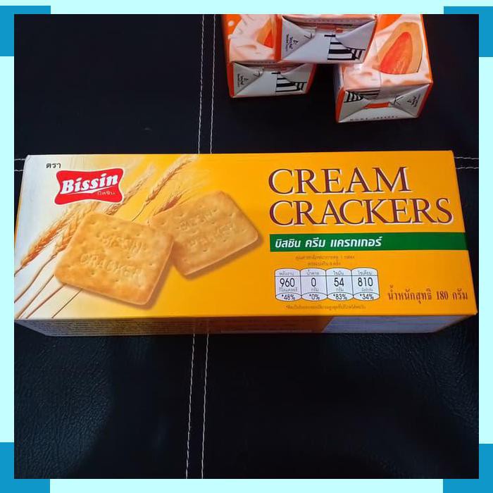 

Bissin Cream Crackers Biscuit Krekers Biskit Thailand Import