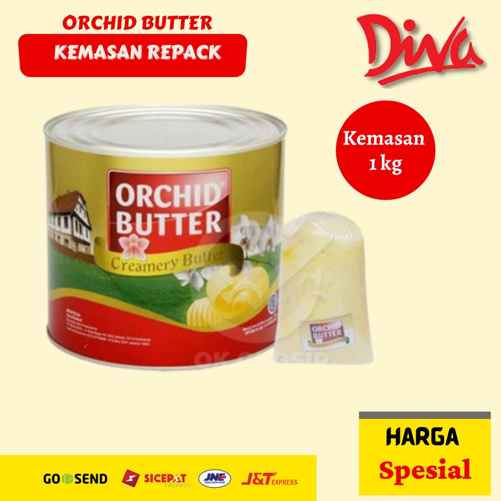 

Orchid butter repak [250gr] | Butter Orchid Asli