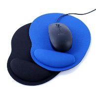 MOUSE PAD BANTAL POLOS ANTI SLIP / ALAS MOUSE STANDARD