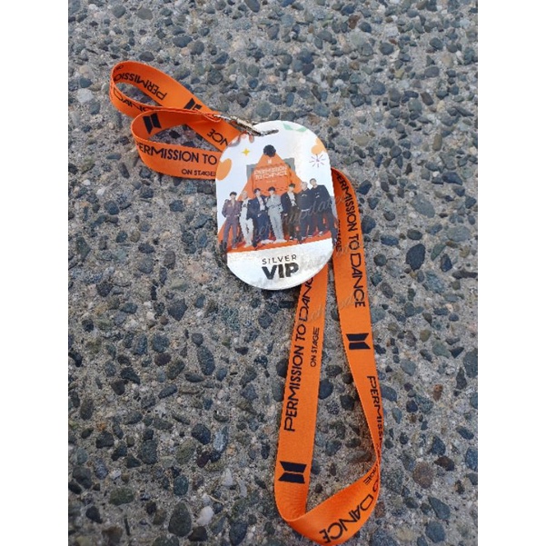 [BOOKED] LANYARD & ACRYLIC TIKET KONSER PERMISSION TO DANCE BTS