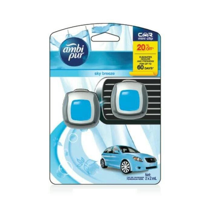 Parfum Mobil Ambipur Mini Dual Skybreeze Sky Breeze Ambipur Mini