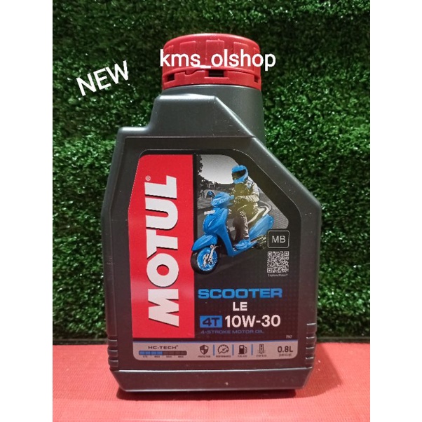 Oli Motul Matic 0.8 liter Scooter 4T LE SAE 10W30 dan 10W40 Pelumas mesin motor matic 800ml