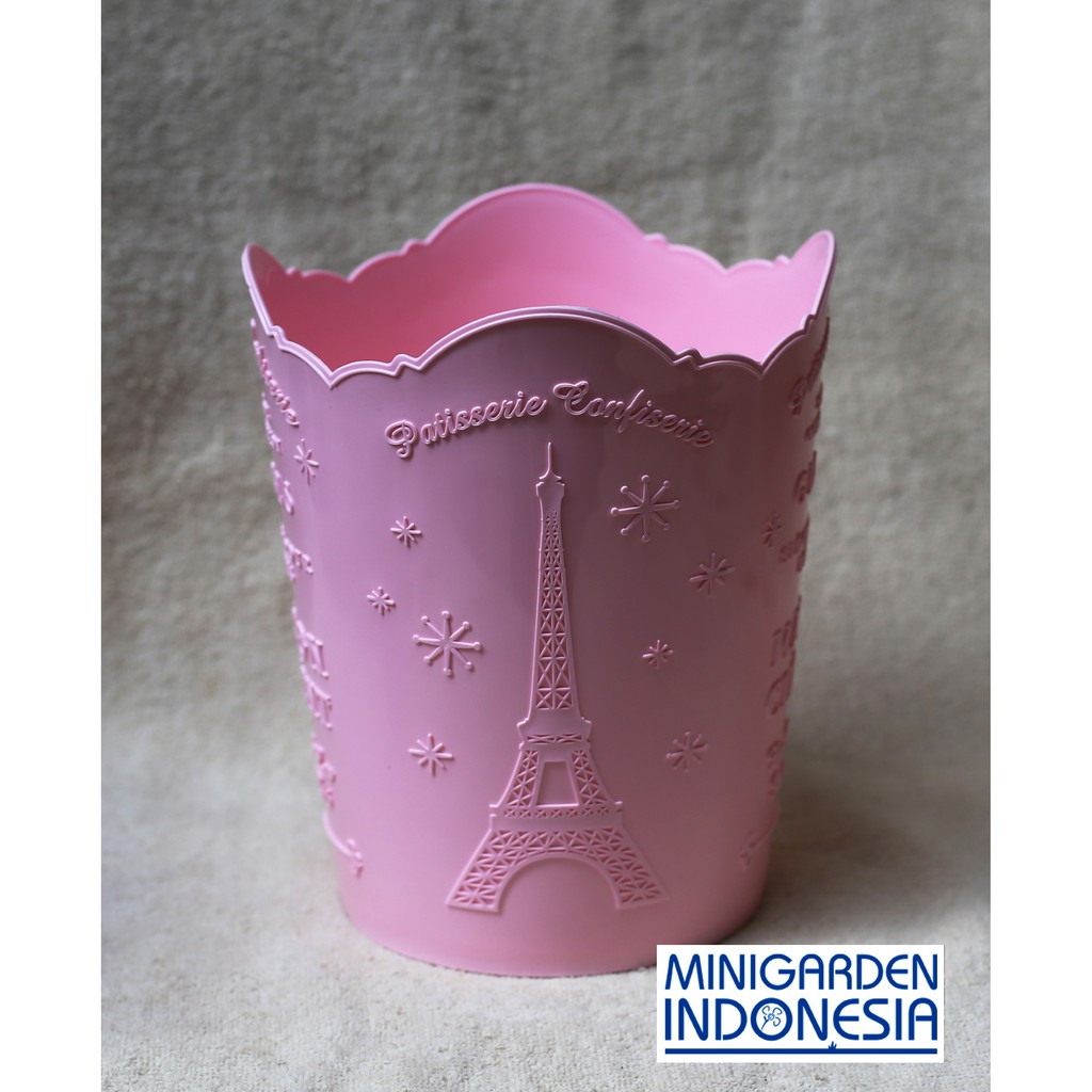 Pot Vas bunga plastik artificial 15 x17 cm Keranjang Serbaguna MGI 164