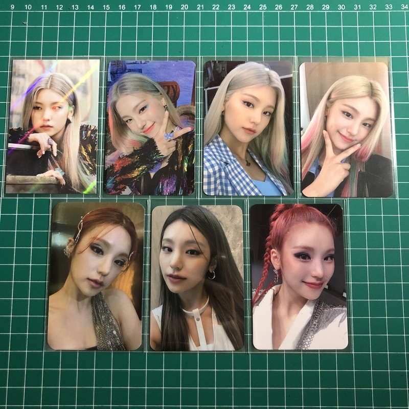 Photocard Yeji ITZY Bene Not Shy Withdrama WD Holo Withfans Black White SUBK Guess Who Mecima Soundw