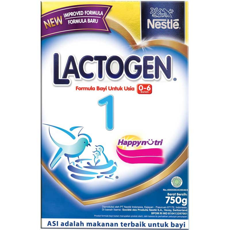

Lactogen Happynutri 1 Box 750G