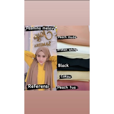 PASMINA MELAYU /PASMINA CERUTTY/PASMINA MURAH