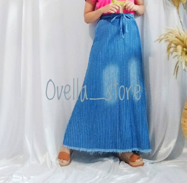 ROK PLISKET SOFT DENIM