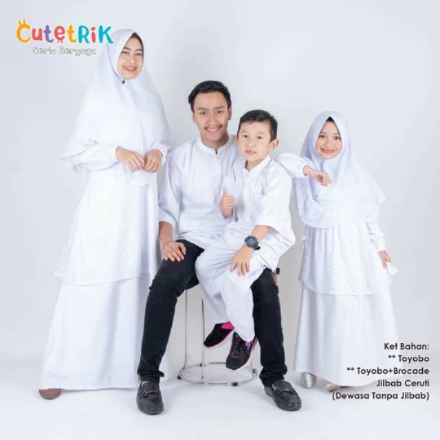 Sarimbit Cutetrik putih