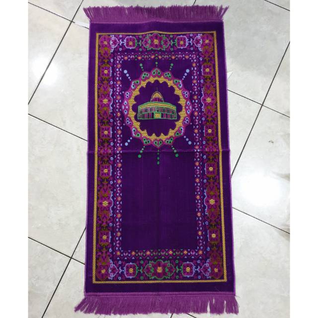 Sajadah Velteksa Classic Turkey Turki Bulu Halus Tebal Tanggung / Oleh Souvenir Haji Umroh