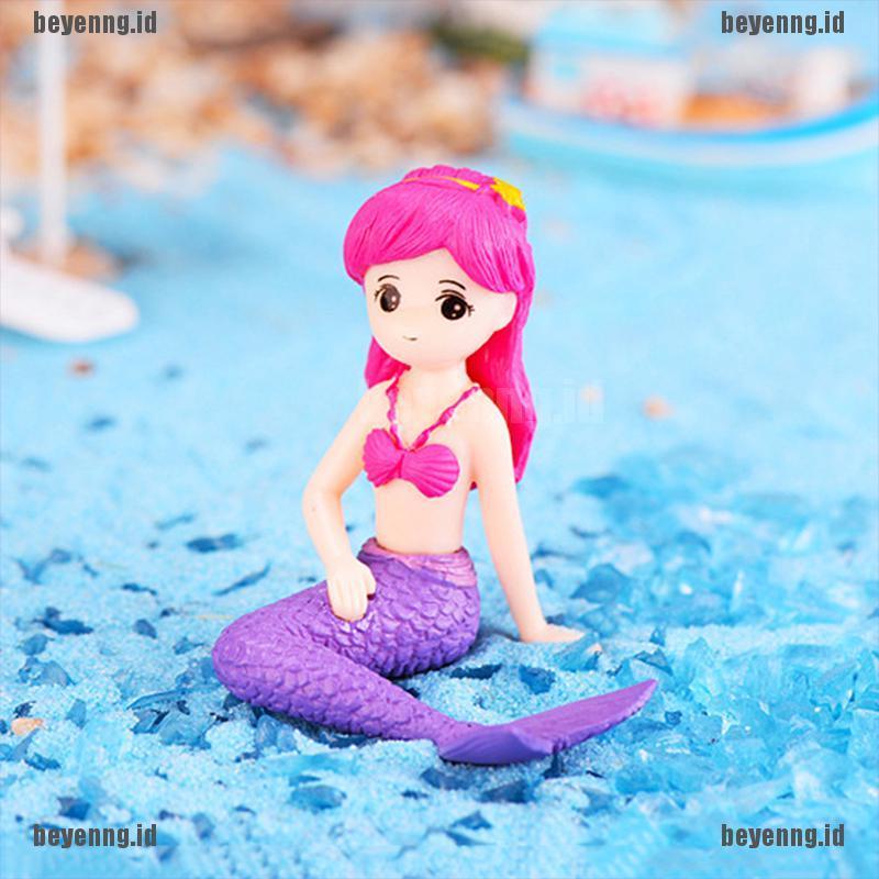 Bey Miniatur Mermaid Untuk Dekorasi Taman Minifairy Gardenrumah Boneka DIY