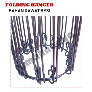 Gantungan Jemuran Baju Bayi Lipat Magic Folding Hanger ...