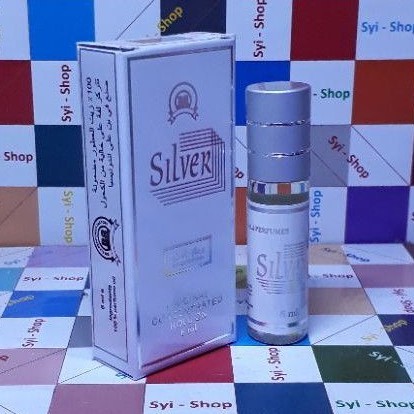 GROSIR Parfum SILVER By Bin Ali Roll On Non Alkohol 6 ml