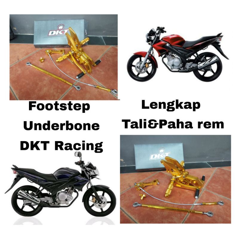 Underbone DKT Vixion old Lengkap tali&paha rem tromol