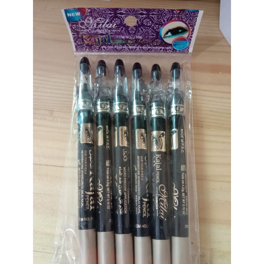 Celak Kajal pensil saudi/eyeliner pensil saudi WATERPROOF | KAJAL PENCIL TUTUP SERUTAN IMPORT SAUDI ORIGINAL