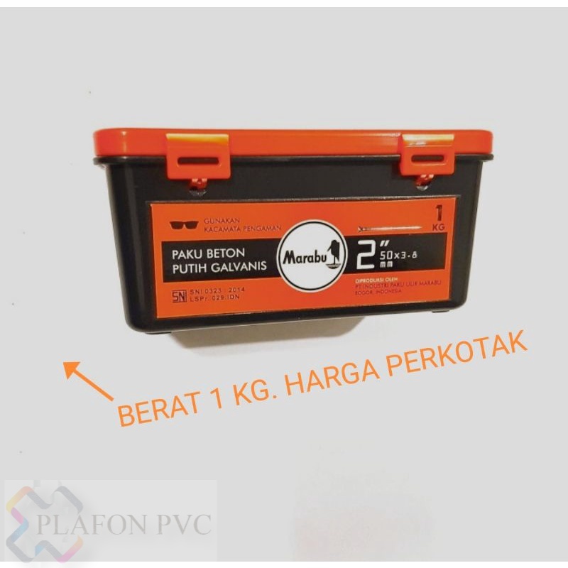 Paku Beton 2 Cm |Paku Tembok | Paku