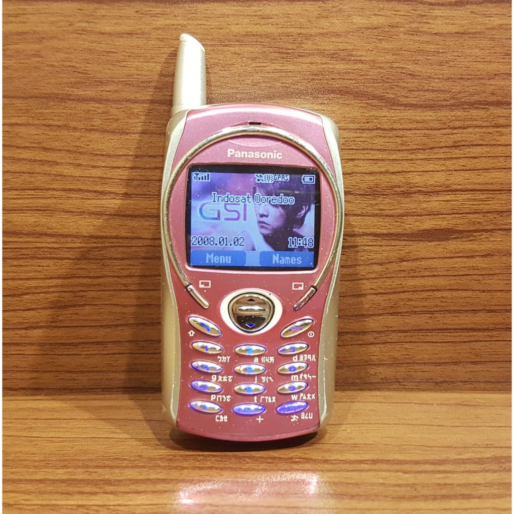 HP Panasonic EB G51E Imut Collector Item Langka Jadul Bukan GD55 GD50