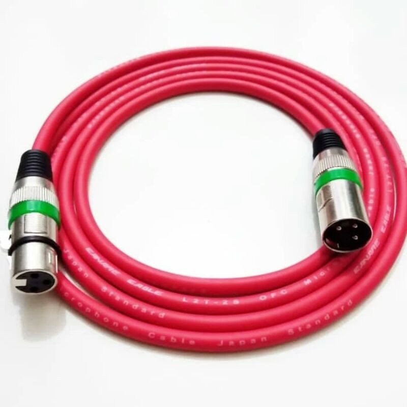 kabel mic kabel mikrofon canare merah 10 m