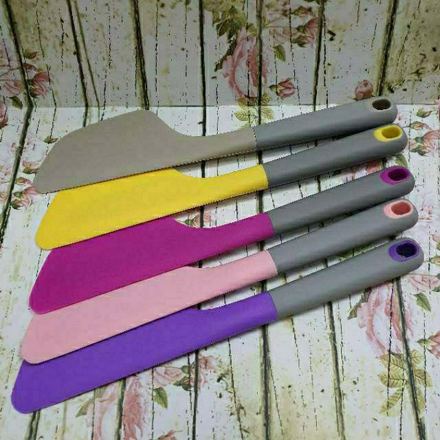 super big silicone rubber spatula /adukan kue / spatula jumbo