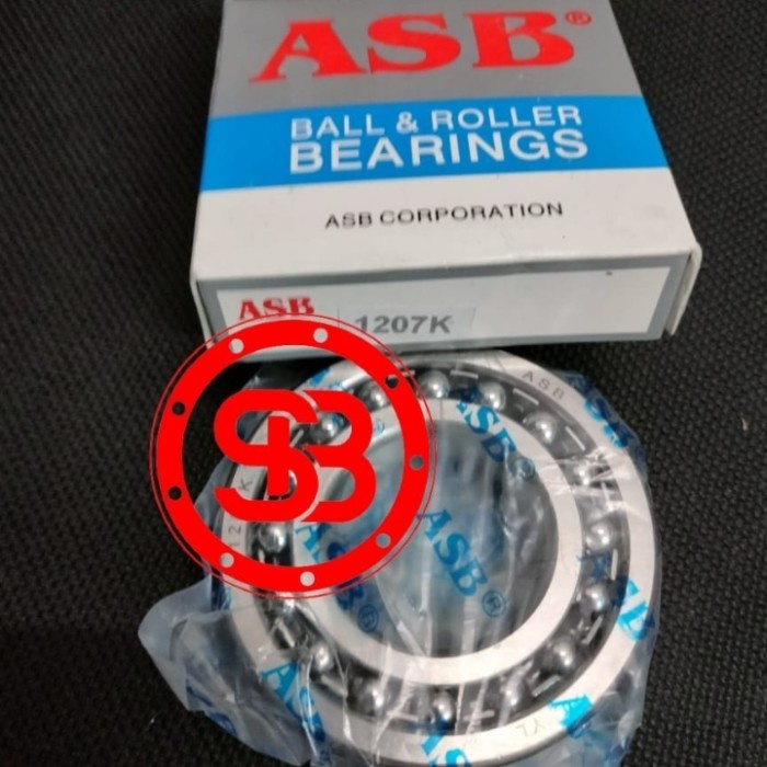 SELF ALIGNING BALL BEARING LAKER LAHER 1207K / 1207 K ASB