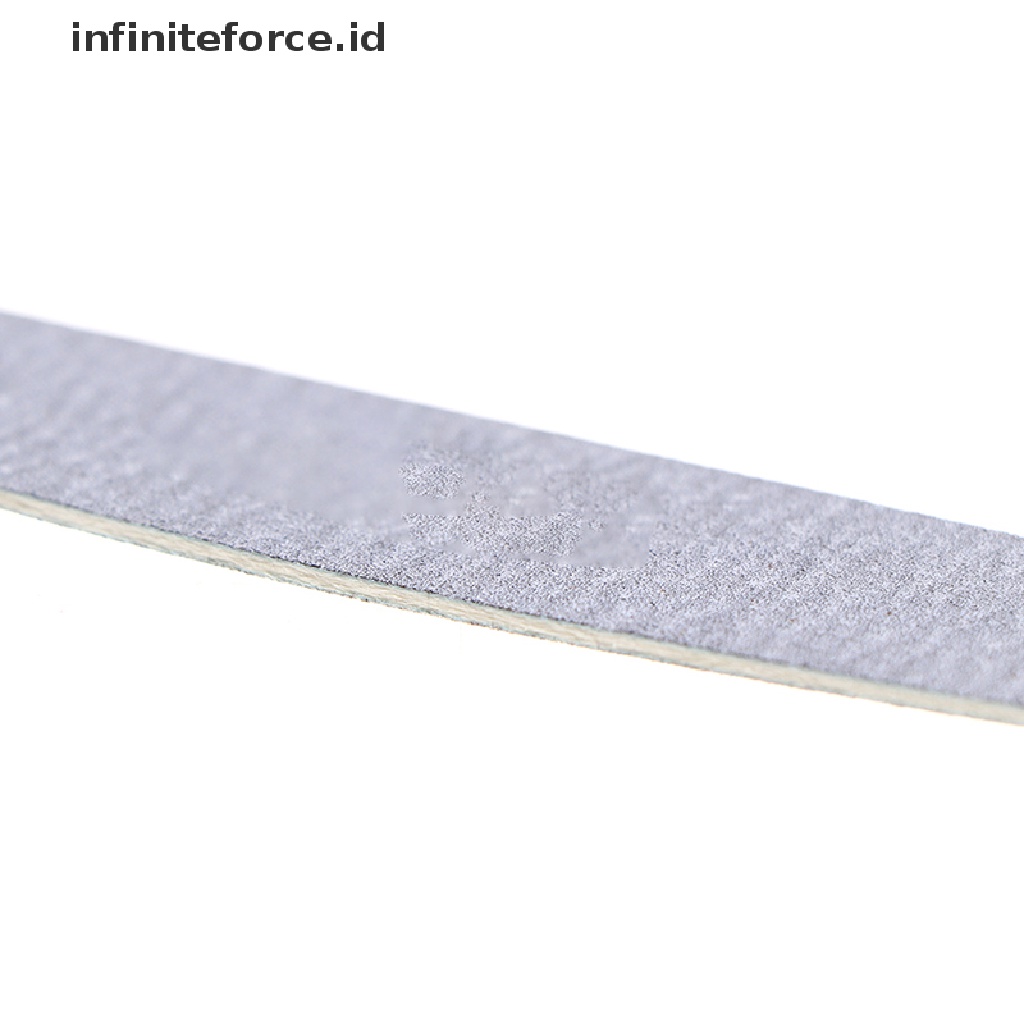 Infiniteforce.id 10pcs / Lot Kikir Kuku Profesional Bahan Kayu 100 / 180