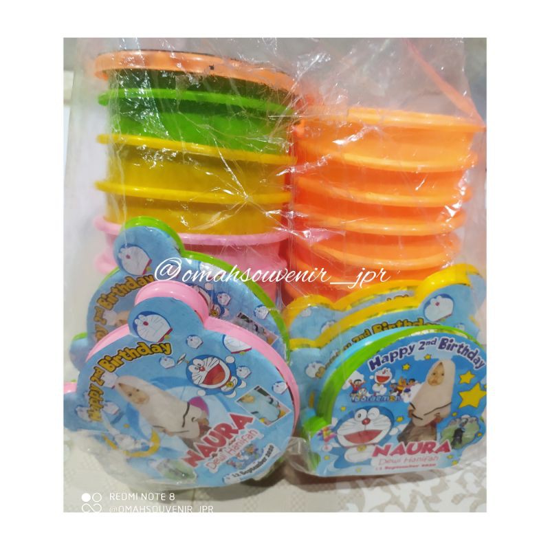Tepak makan karakter 25 pcs free desain stiker foto anak