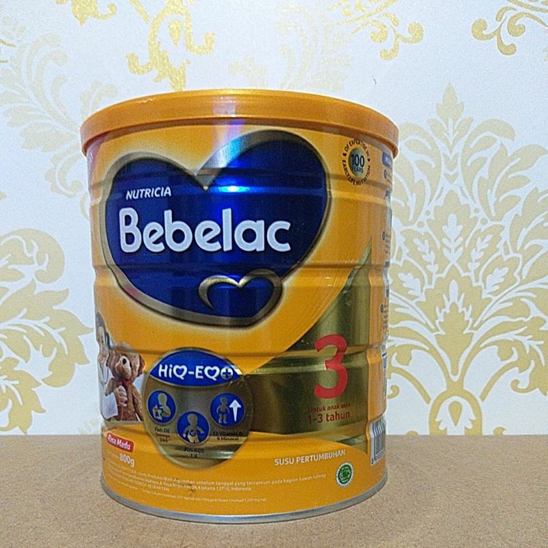 BEBELAC 3 DAN 4 KEMASAN 800GRAM VANILA/MADU