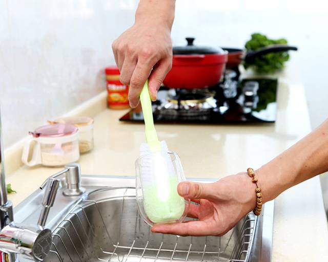 BOSJKT843 Sikat Botol atau Alat Pembersih Serbaguna